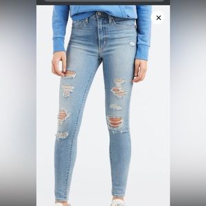 Levi’s mile high super skinny jeans